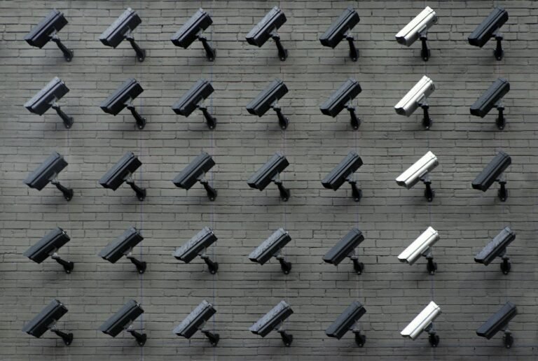 CCTV security camera installation