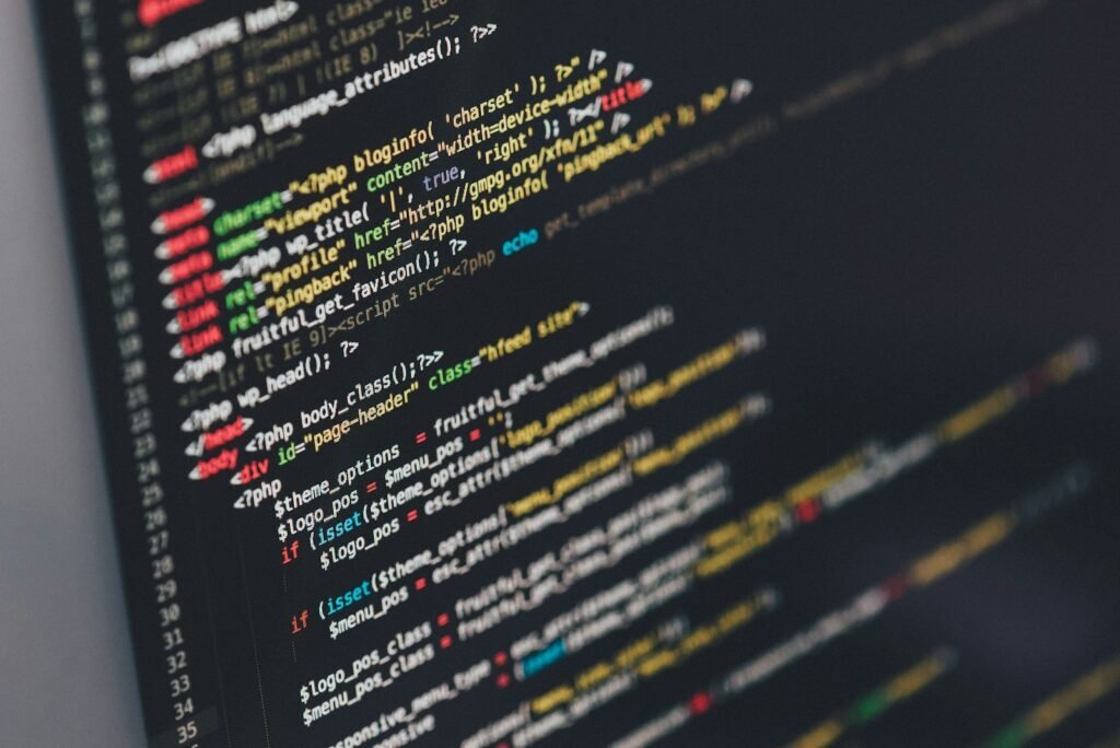Website development and code