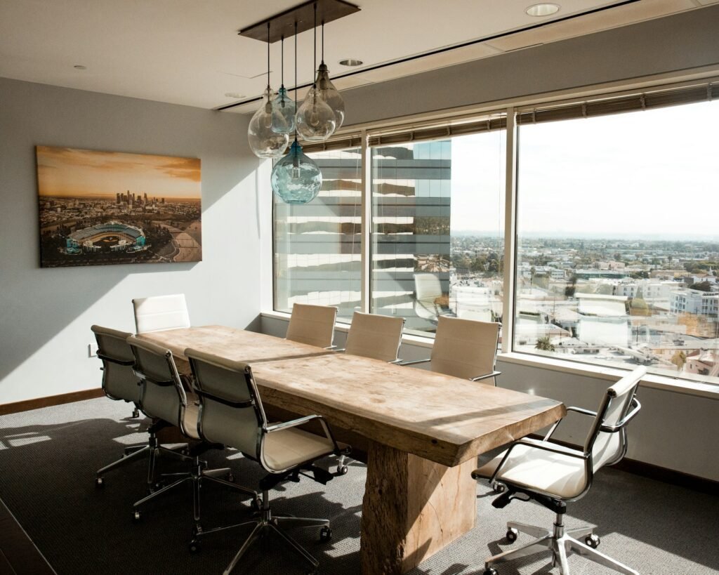 Modern conference room